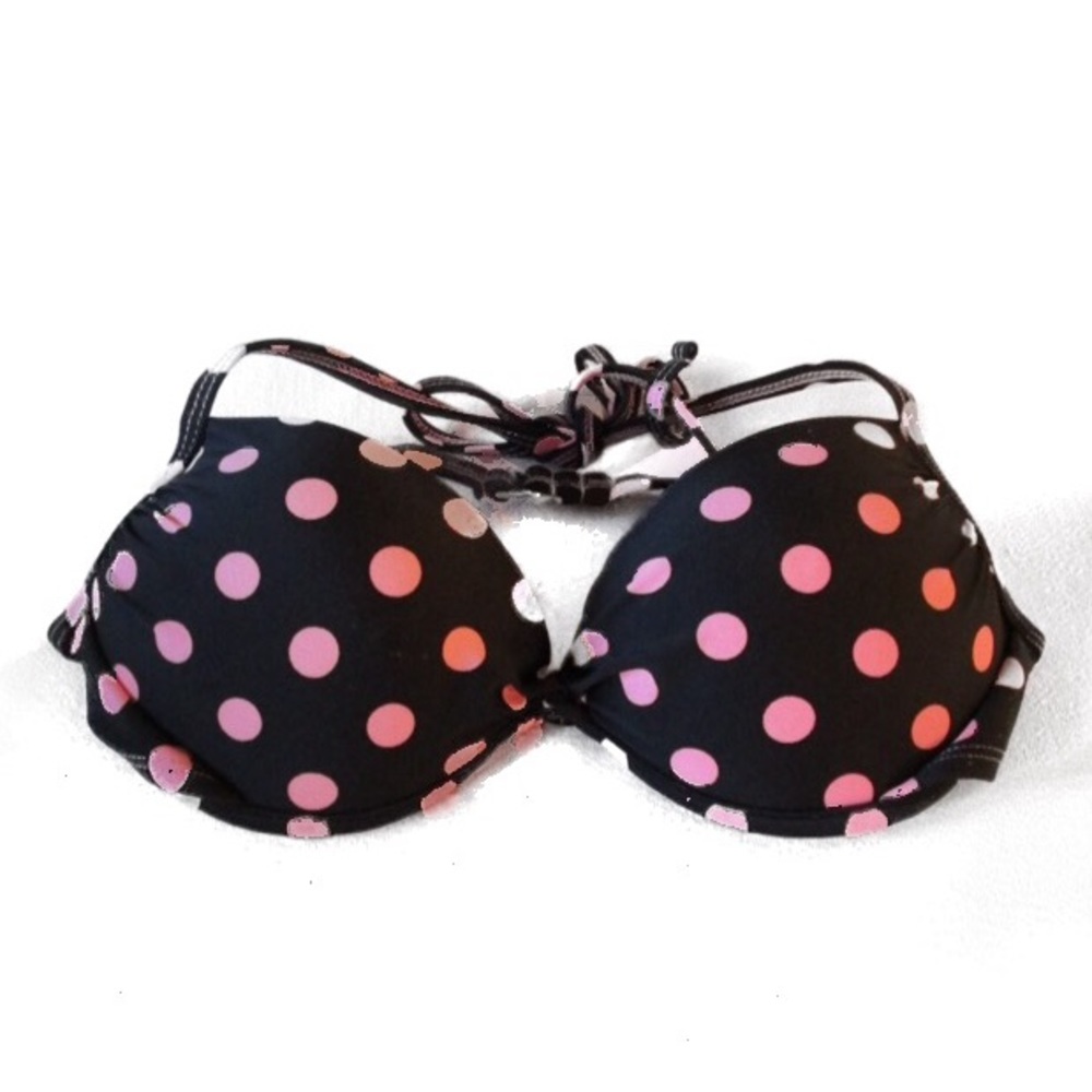 Xhilaration Polka Dot Swimsuit Top S